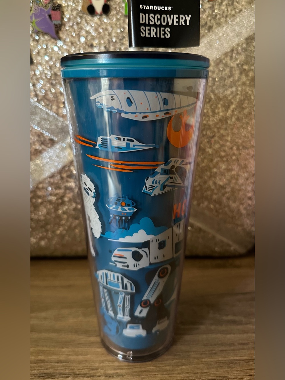 Disney Starbucks Star Wars Hoth tumbler
